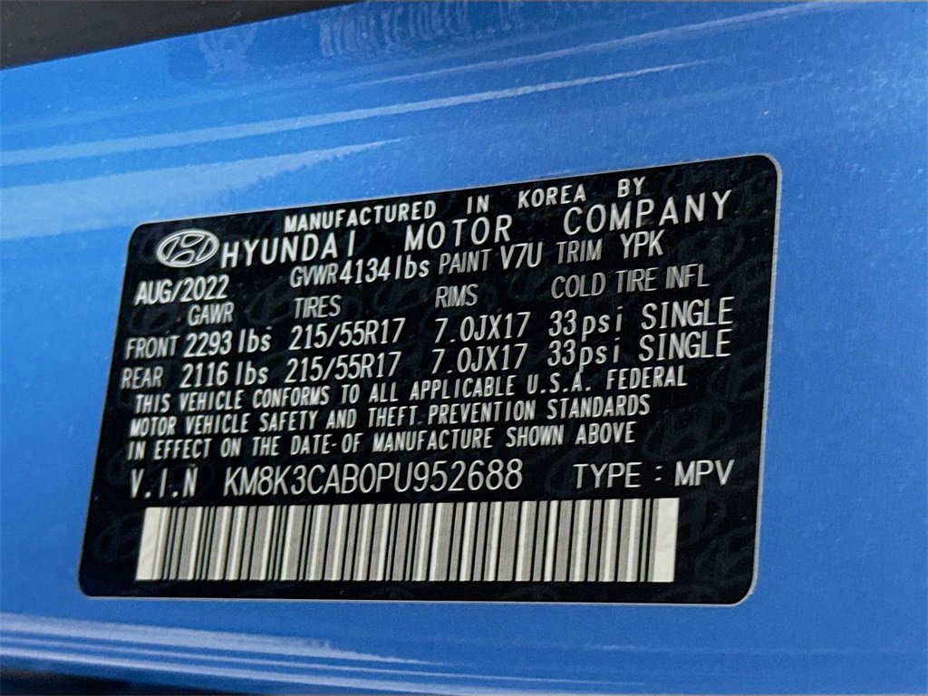 Certified 2023 Hyundai Kona SEL w/ Convenience Package image 35