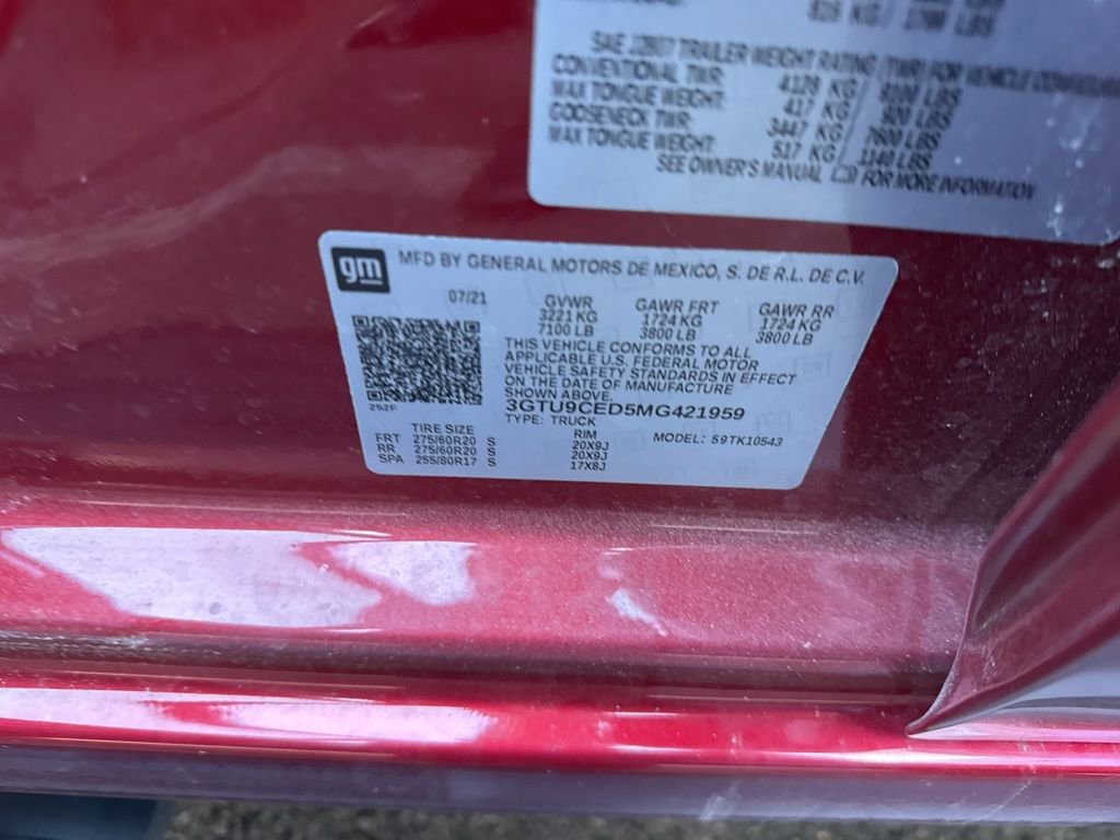 Certified 2021 GMC Sierra 1500 Elevation w/ X31 Off-Road Package image 10