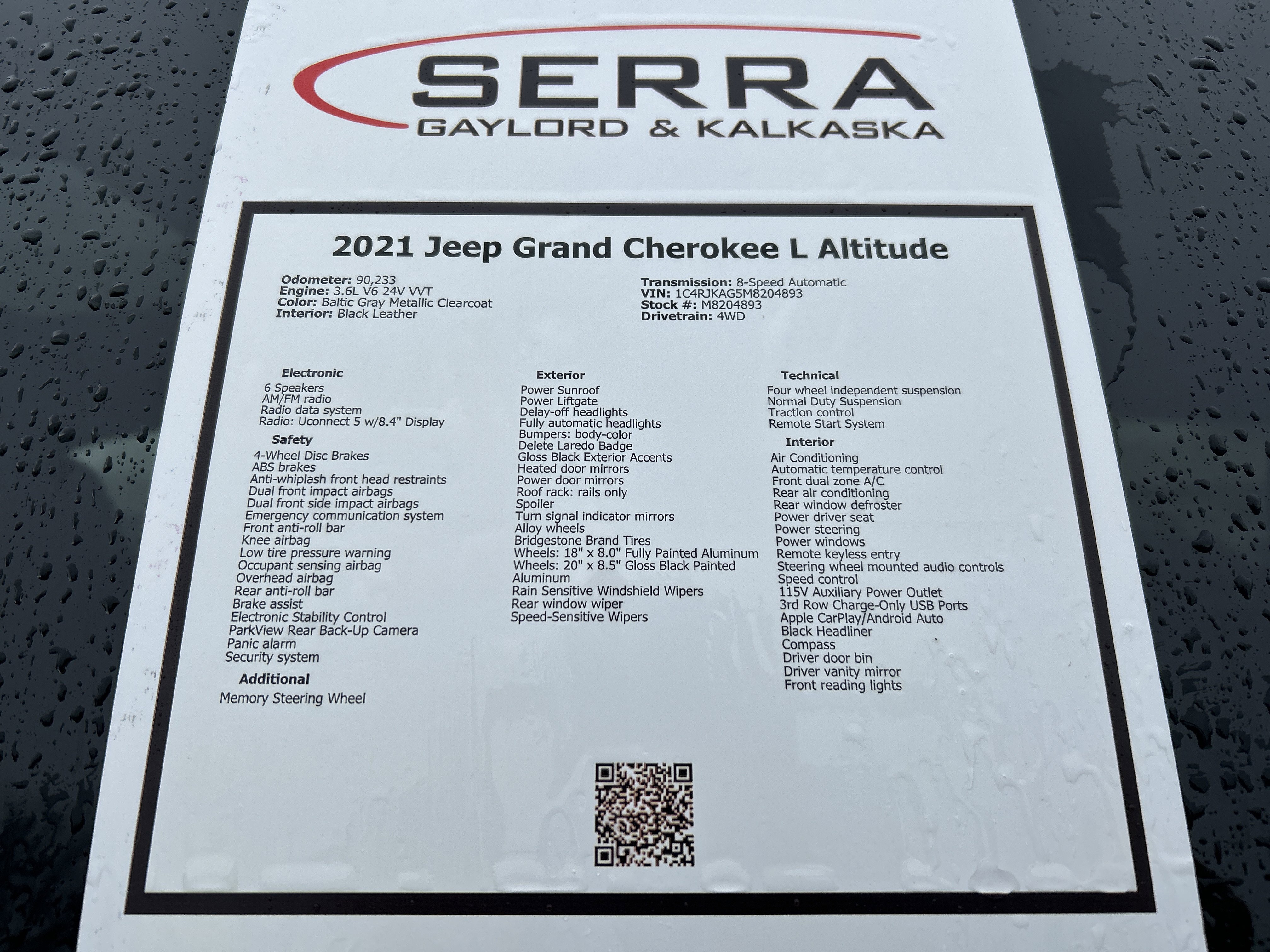 Used 2021 Jeep Grand Cherokee L Laredo image 26