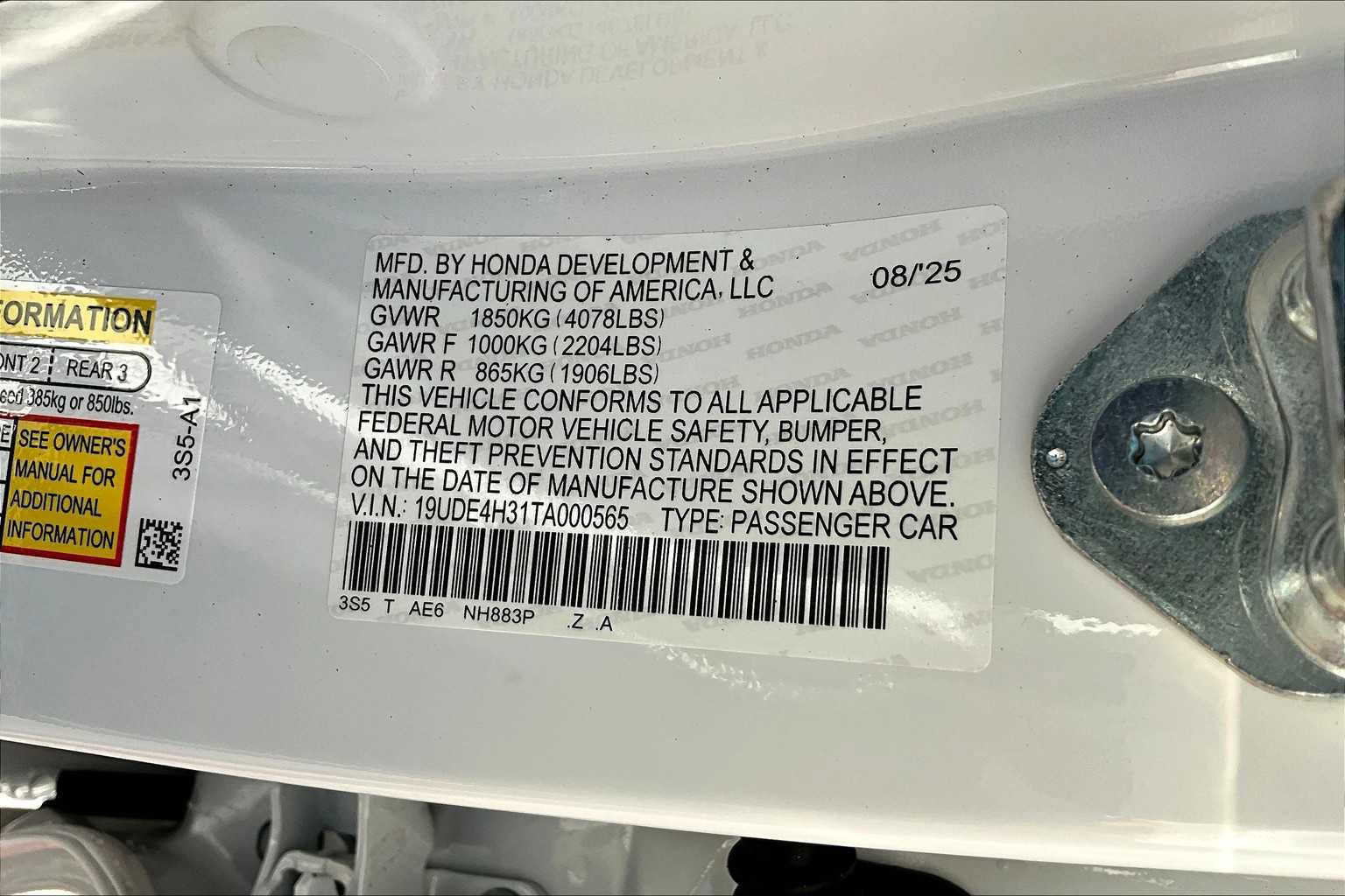 Certified 2026 Acura Integra A-Spec FWD image 21