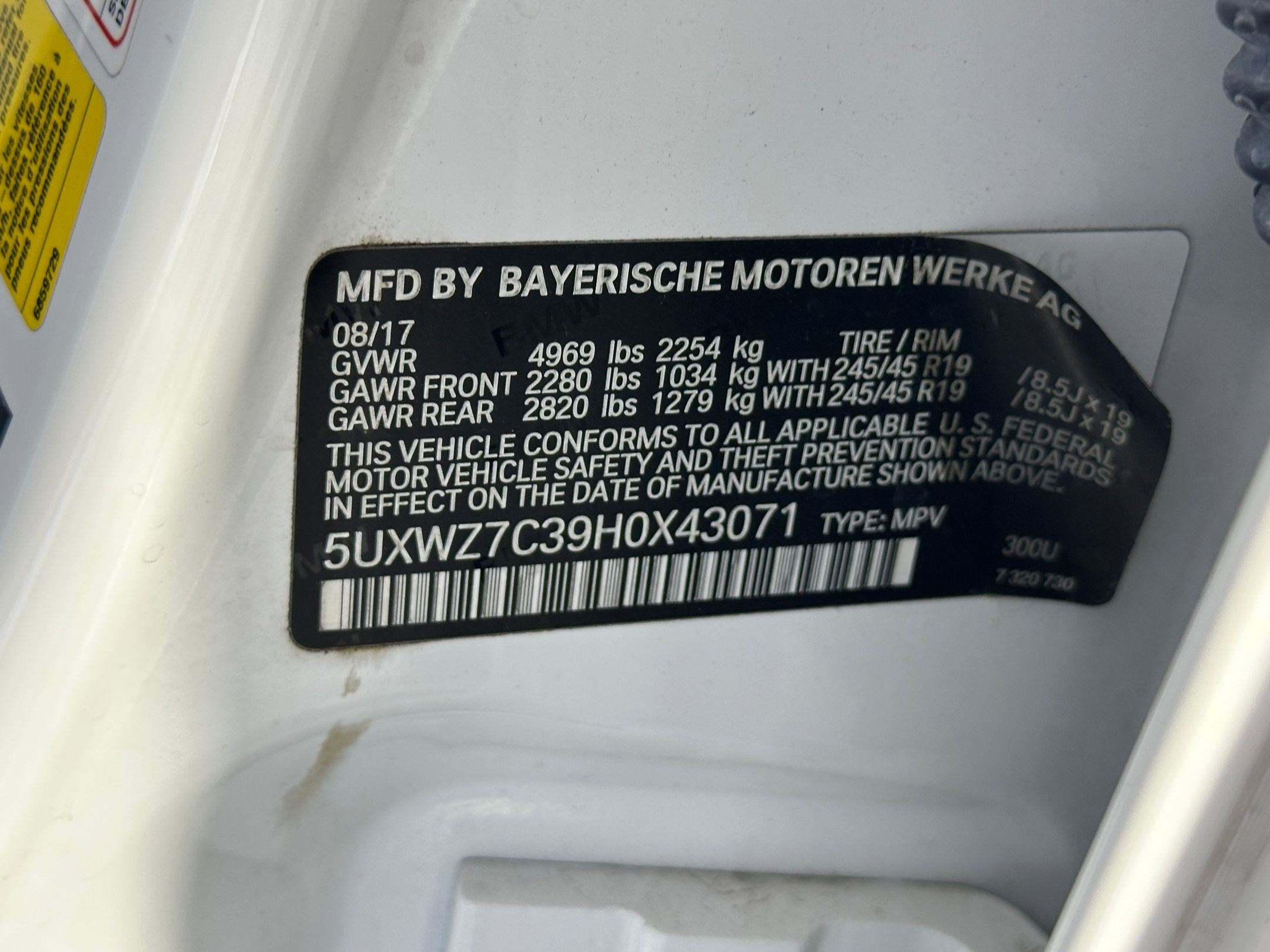 Used 2017 BMW X3 sDrive28i image 19