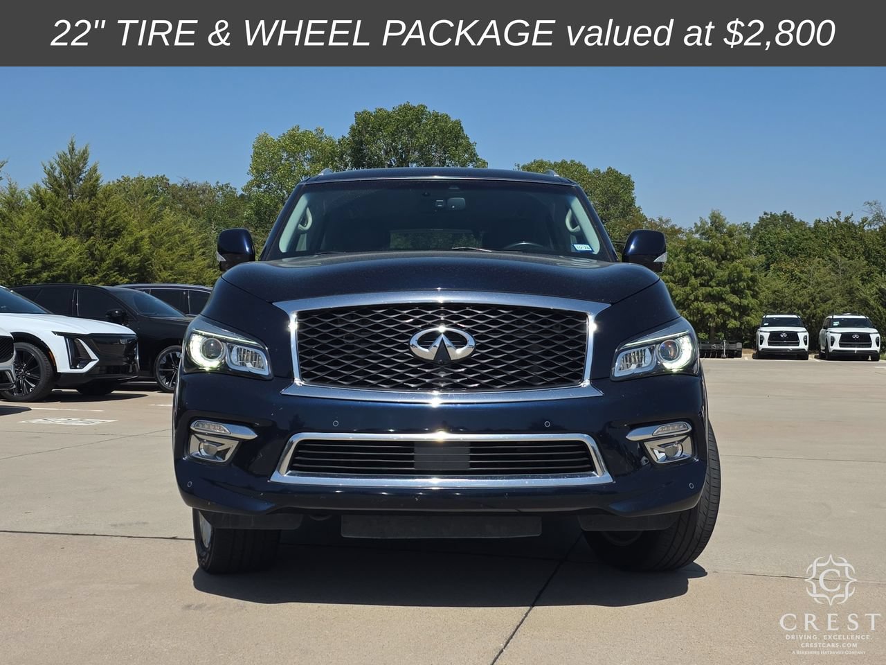 Used 2017 INFINITI QX80 2WD w/ Driver Assistance Package image 2