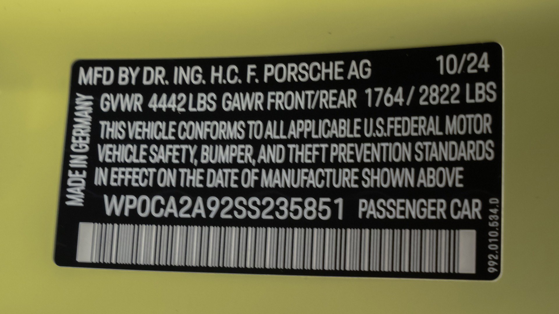 Used 2025 Porsche 911 Carrera image 91