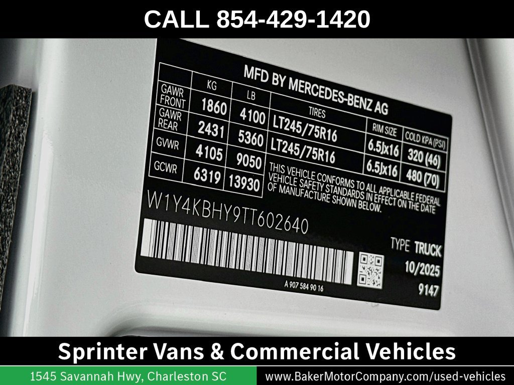 New 2026 Mercedes-Benz Sprinter 2500 image 31