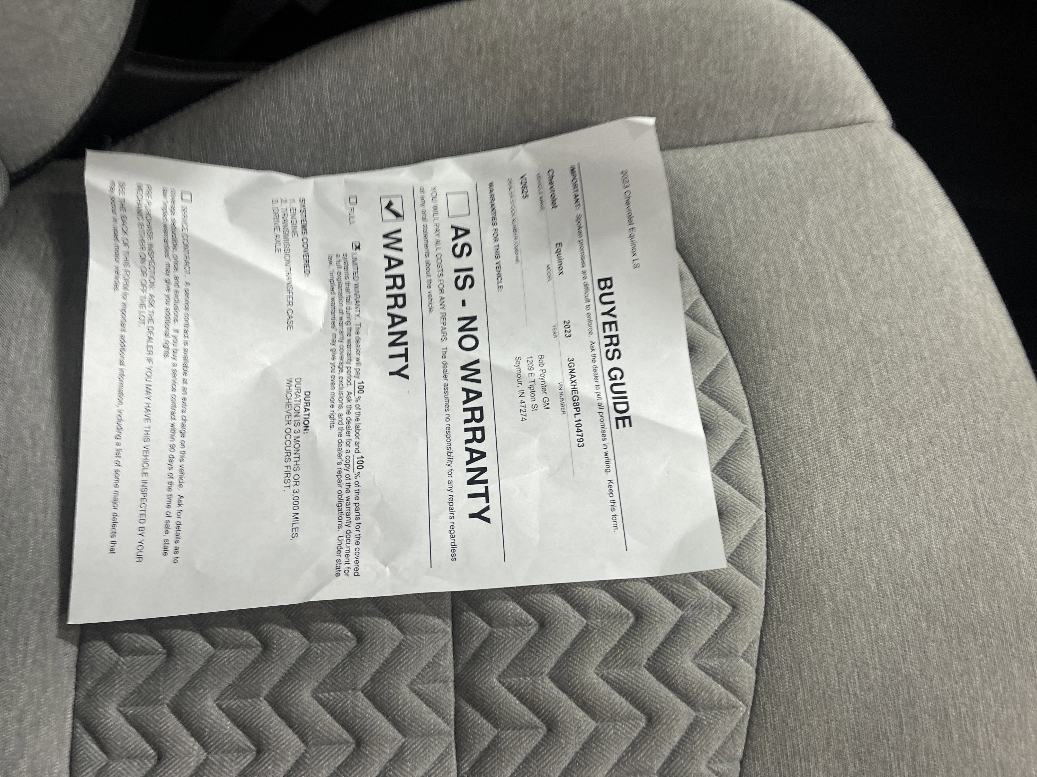 Used 2023 Chevrolet Equinox LS w/ LS Convenience Package image 27