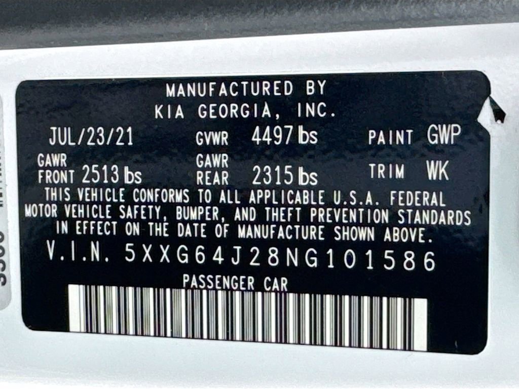 Certified 2022 Kia K5 GT-Line w/ GT-Line Awd Premium Package image 35