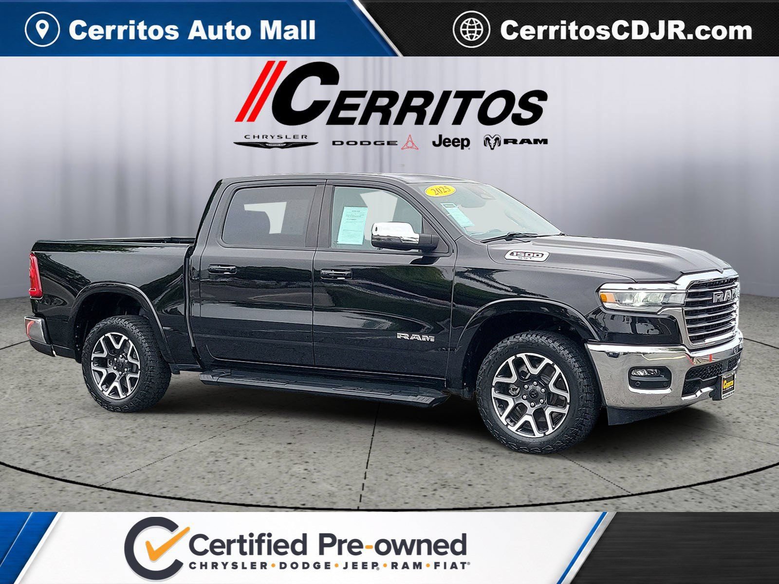 Certified 2025 RAM 1500 Laramie AWD/4WD image 1