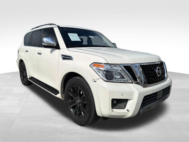 Used 2019 Nissan Armada Platinum w/ Captain's Chairs Package AWD/4WD image 3