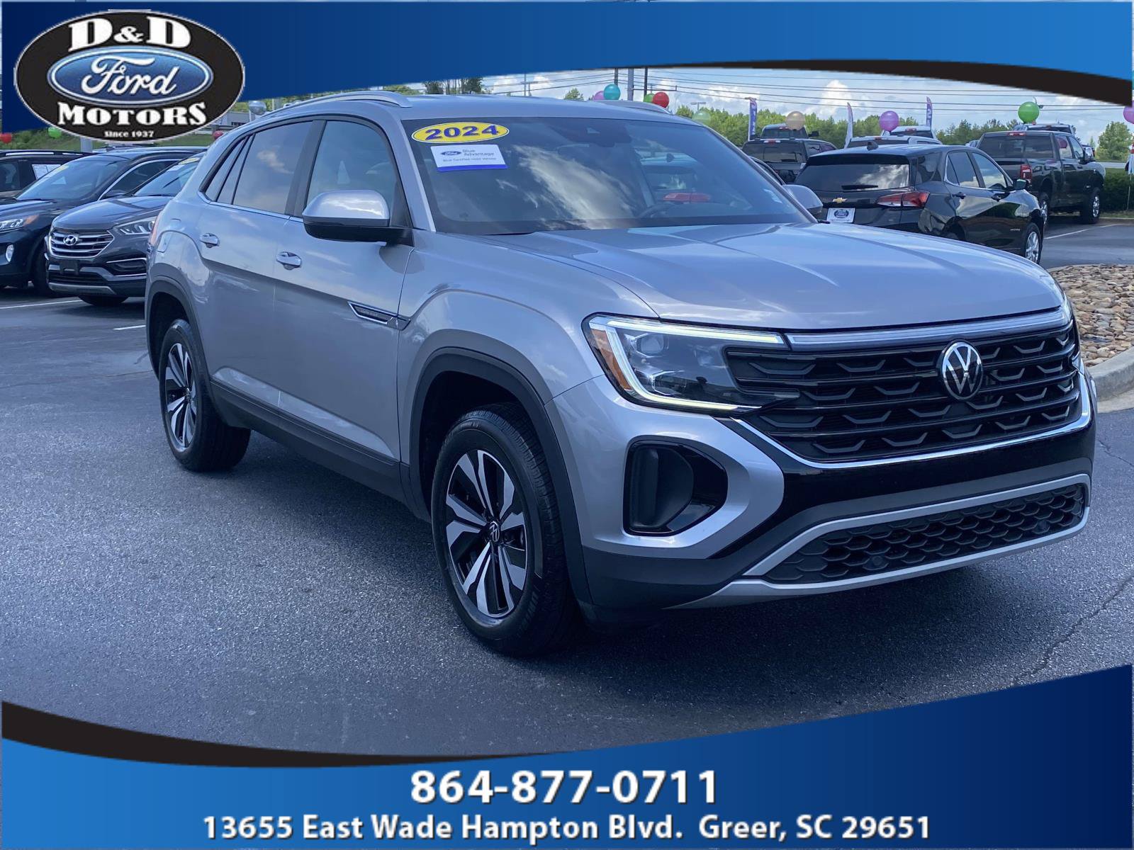Used 2024 Volkswagen Atlas Cross Sport SE FWD video 1