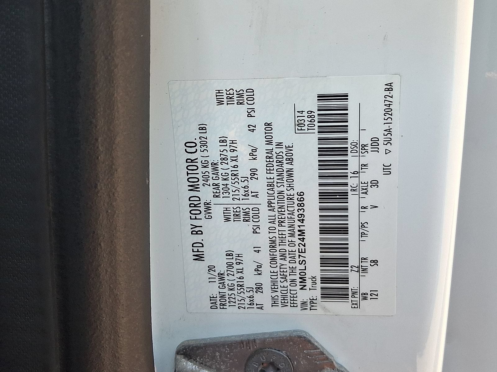 Used 2021 Ford Transit Connect XL FWD image 26