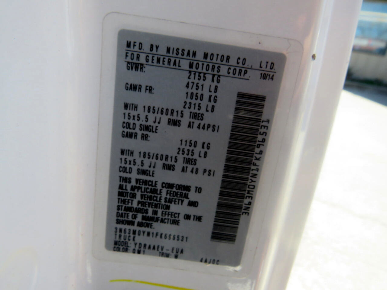 Used 2015 Chevrolet City Express LS image 32