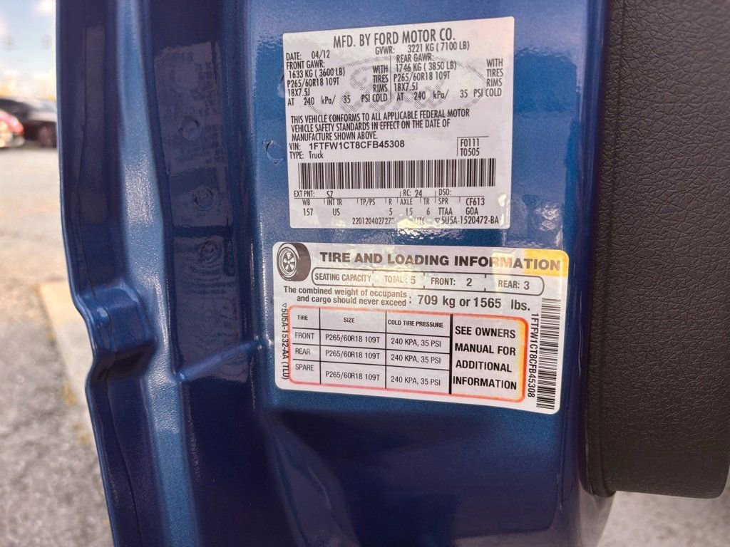 Used 2012 Ford F150 XLT w/ XLT Chrome Pkg image 38