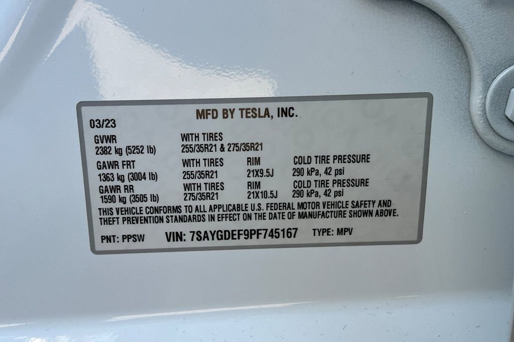 Used 2023 Tesla Model Y Performance image 35