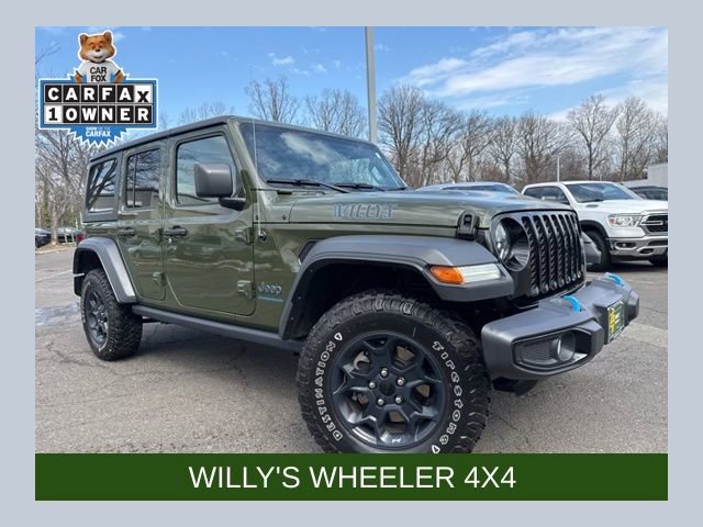 Used 2023 Jeep Wrangler Willys 4xe w/ Cold Weather Group