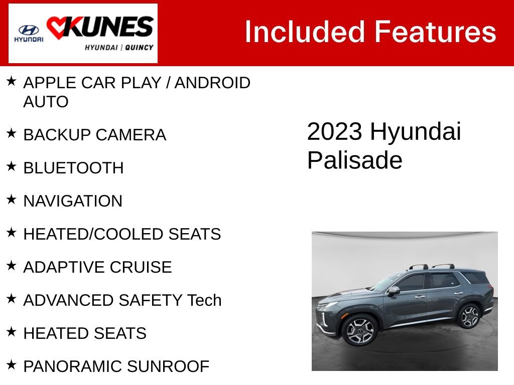 Used 2023 Hyundai Palisade Limited AWD/4WD image 2