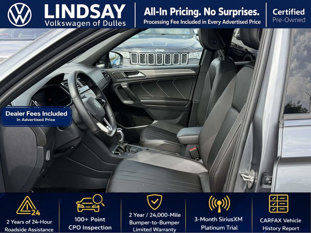 Certified 2022 Volkswagen Tiguan SE R-Line AWD/4WD image 13