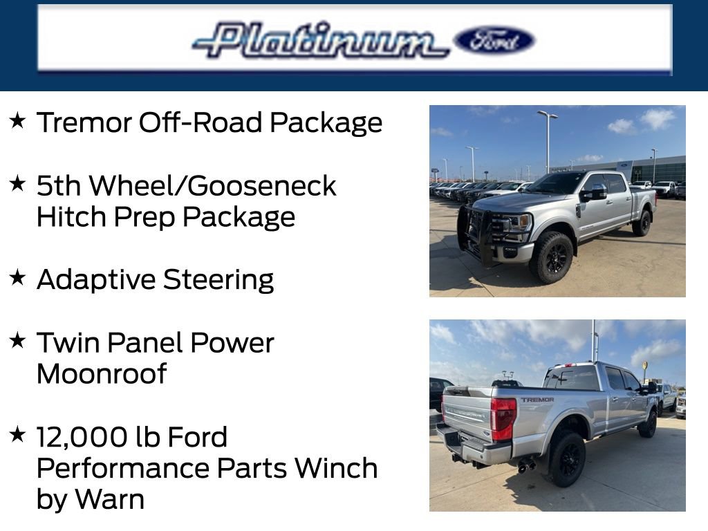 Used 2021 Ford F350 Platinum w/ Tremor Off-Road Package image 21