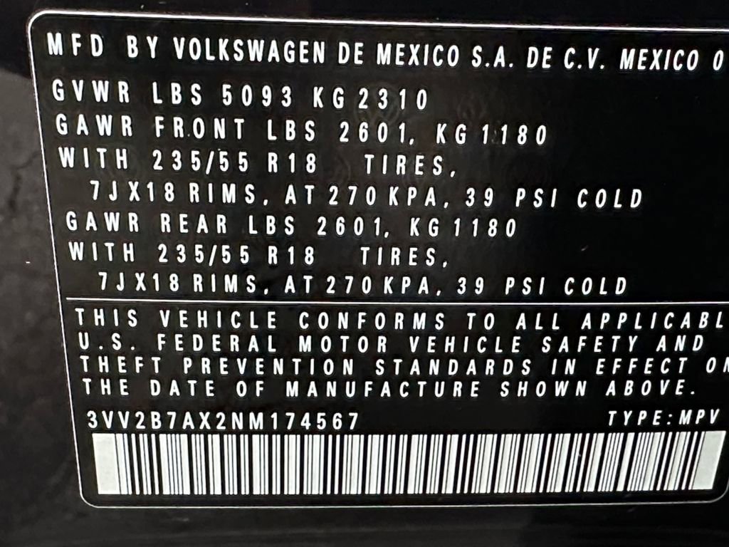 Used 2022 Volkswagen Tiguan SE image 26