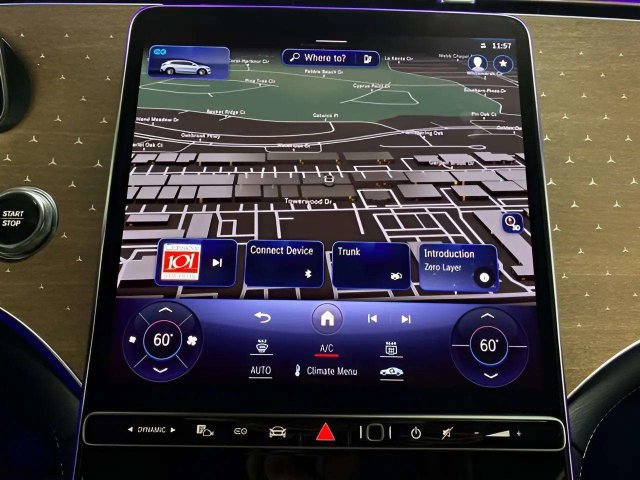 Used 2023 Mercedes-Benz EQS 450+ 4MATIC SUV w/ Acoustic Comfort Package image 16