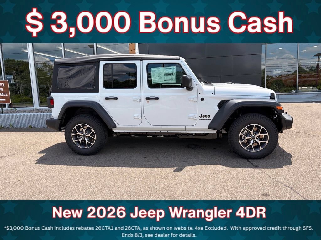 New 2026 Jeep Wrangler Unlimited Sport AWD/4WD image 5