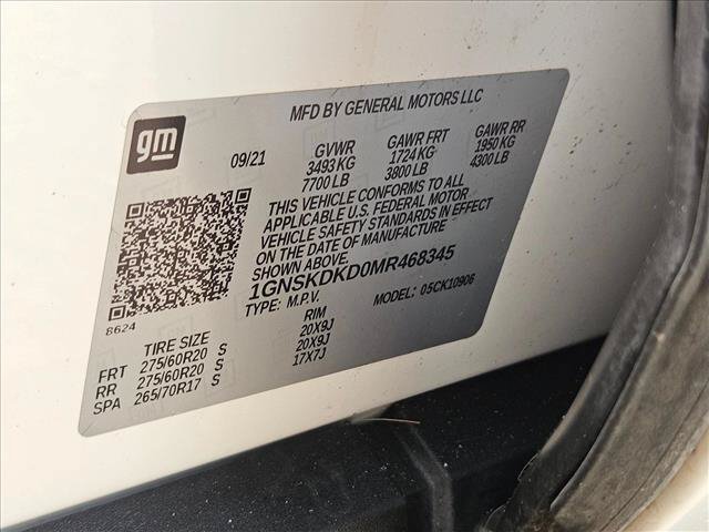 Used 2021 Chevrolet Suburban Z71 AWD/4WD image 25
