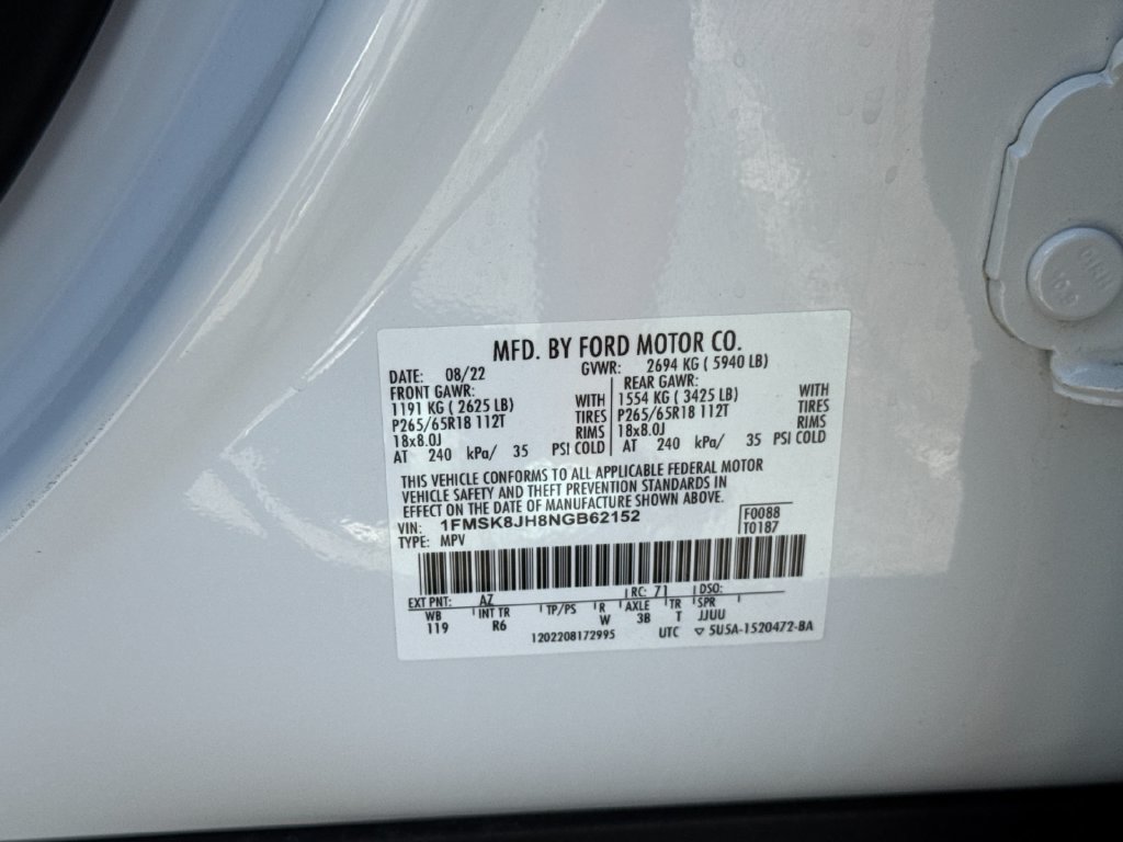 Certified 2022 Ford Explorer Timberline AWD/4WD image 28