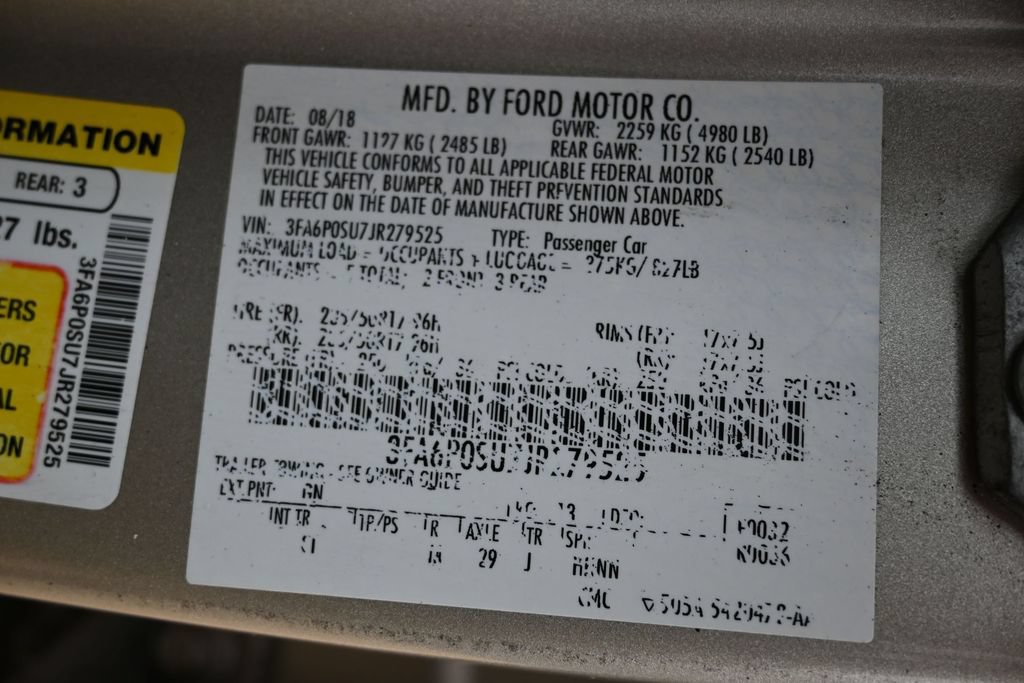 Used 2018 Ford Fusion Energi Titanium FWD image 5