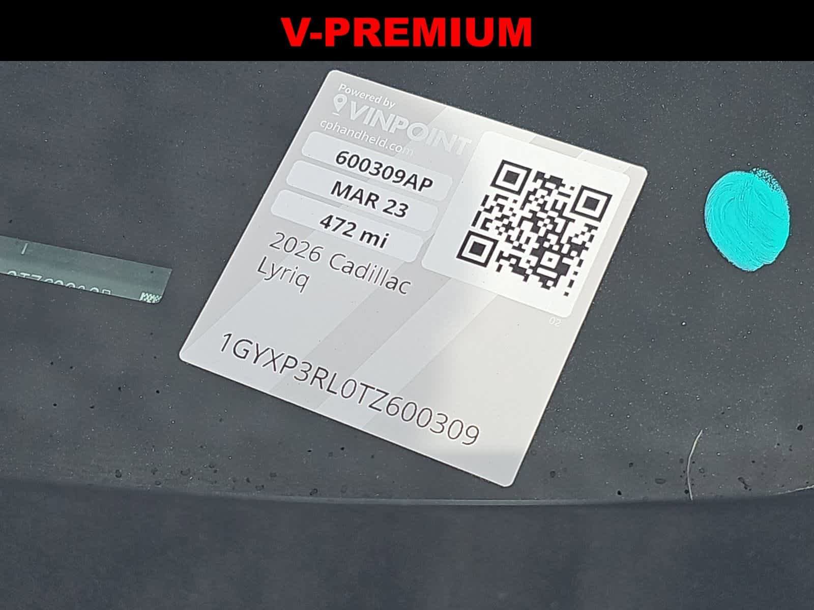 Used 2026 Cadillac Lyriq V w/ LPO, Floor Liner Package image 24