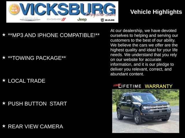 Used 2022 Ford Bronco Sport Big Bend w/ Convenience Package AWD/4WD image 13