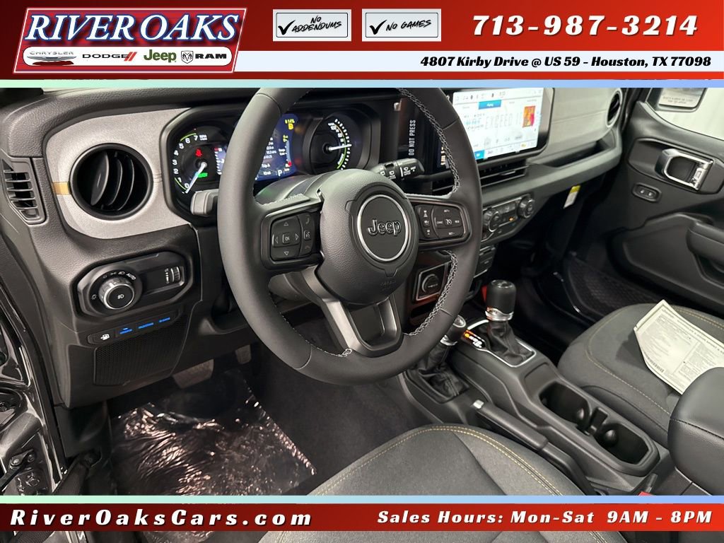 New 2025 Jeep Wrangler Unlimited Sport S 4xe w/ Convenience Group image 16