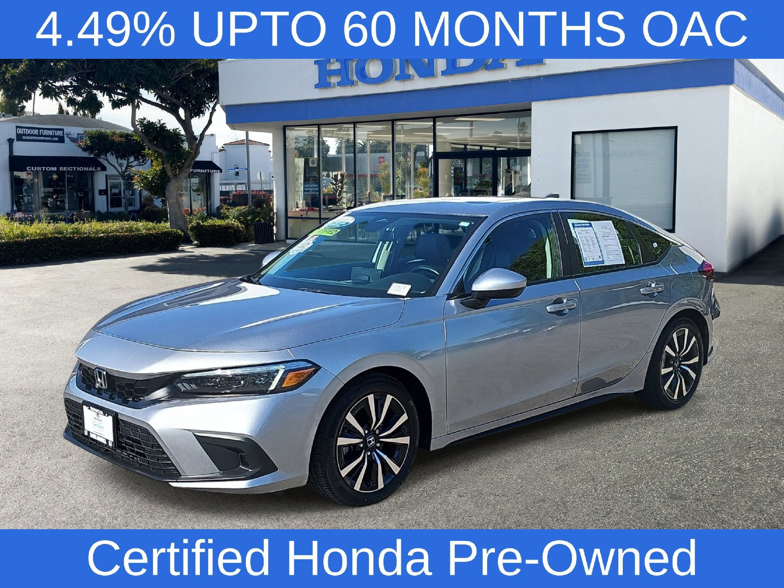 Certified 2023 Honda Civic EX-L image 1