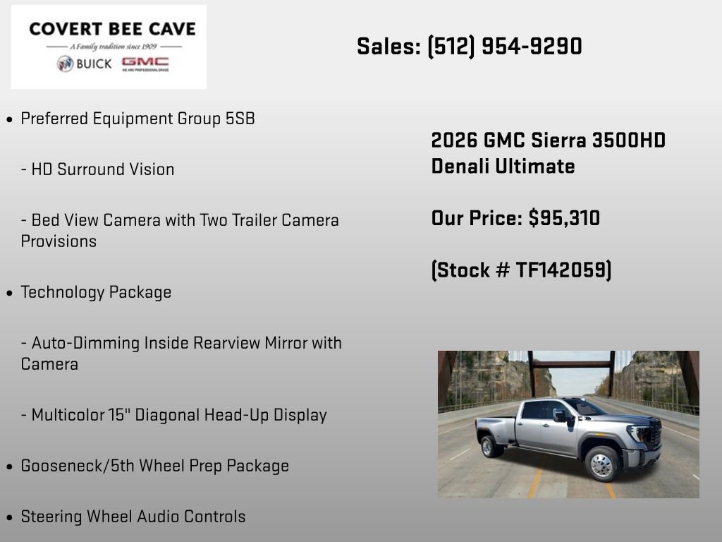 New 2026 GMC Sierra 3500 Denali Ultimate image 36