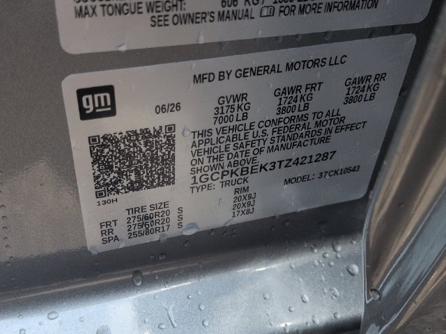 New 2026 Chevrolet Silverado 1500 Custom AWD/4WD image 40