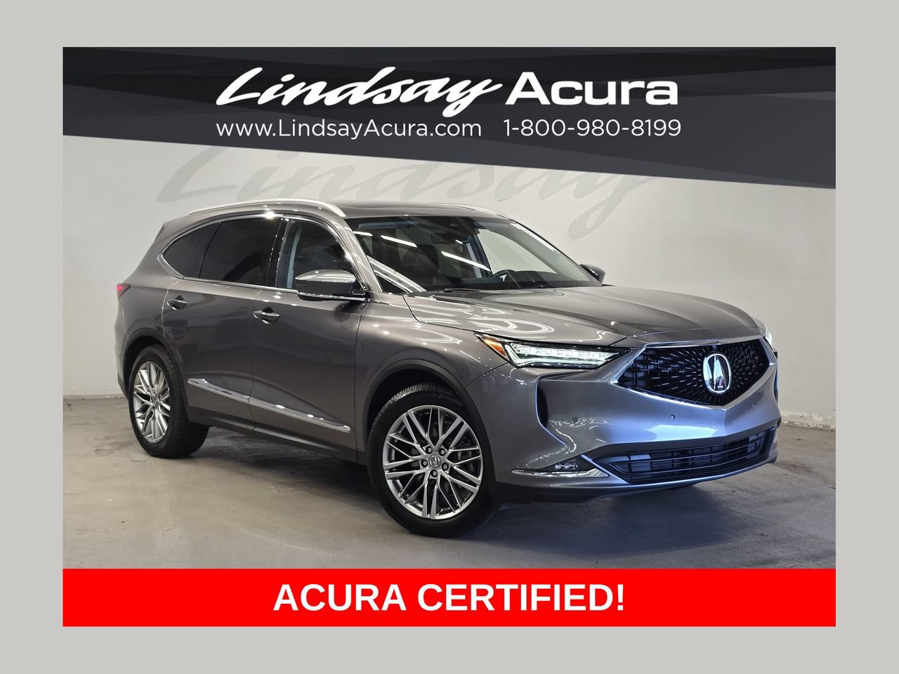 Certified 2023 Acura MDX w/ Advance Package AWD/4WD image 1