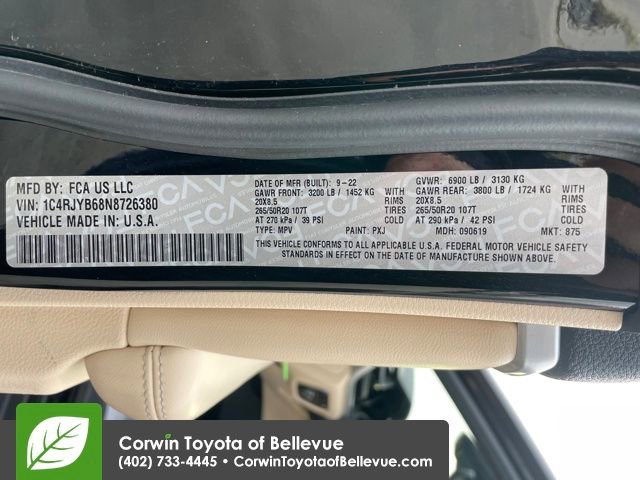 Used 2022 Jeep Grand Cherokee Limited 4xe image 12