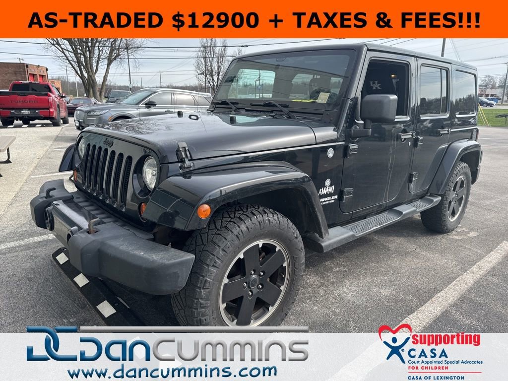 Used 2012 Jeep Wrangler Unlimited Sahara