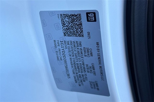 New 2026 Chevrolet Corvette Z06 w/ Battery Protection Package image 51