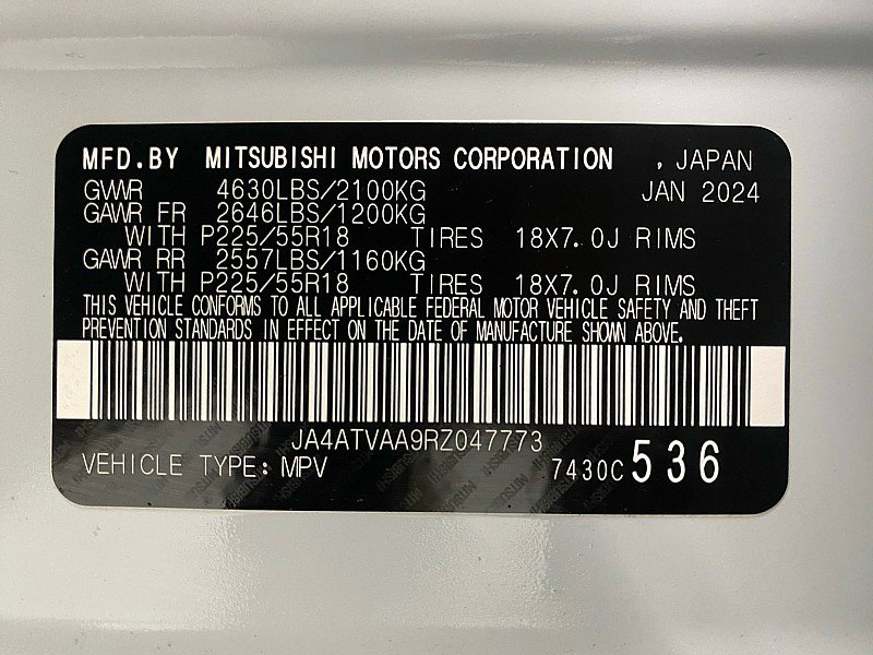 Used 2024 Mitsubishi Eclipse Cross LE image 10