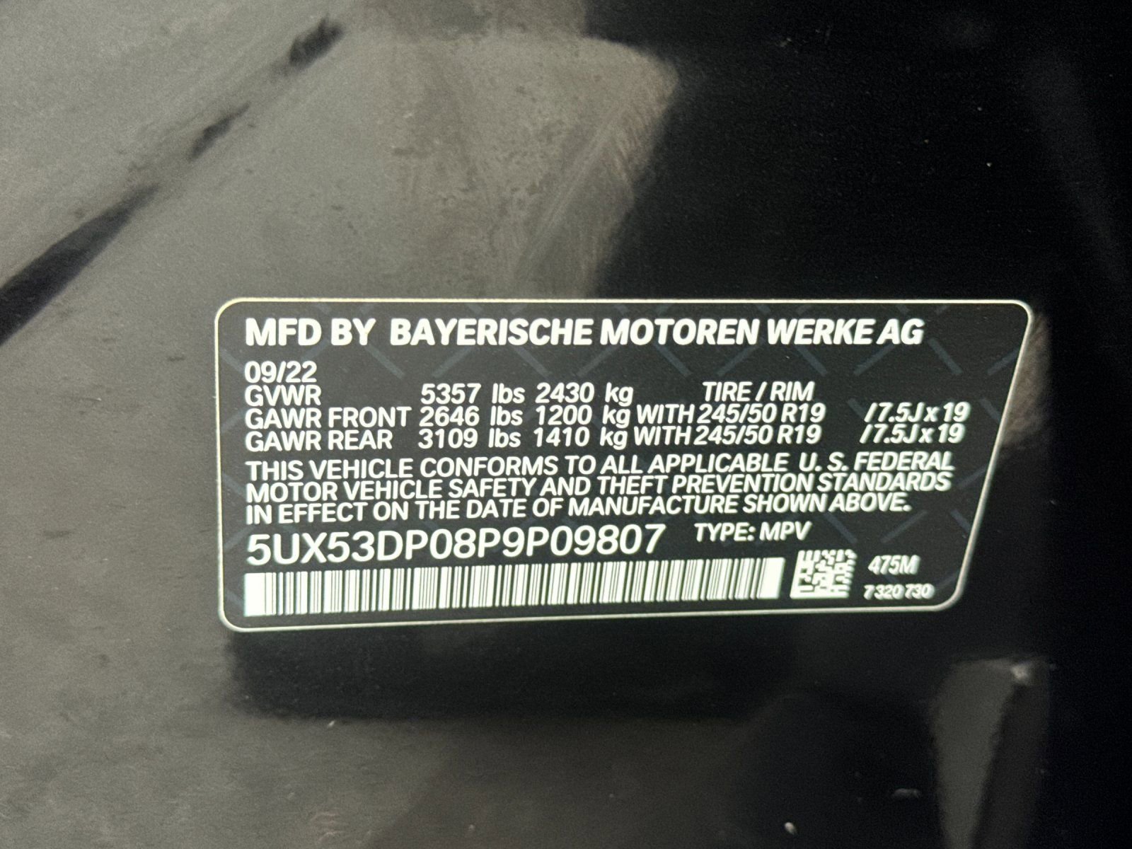 Used 2023 BMW X3 xDrive30i w/ Convenience Package image 30