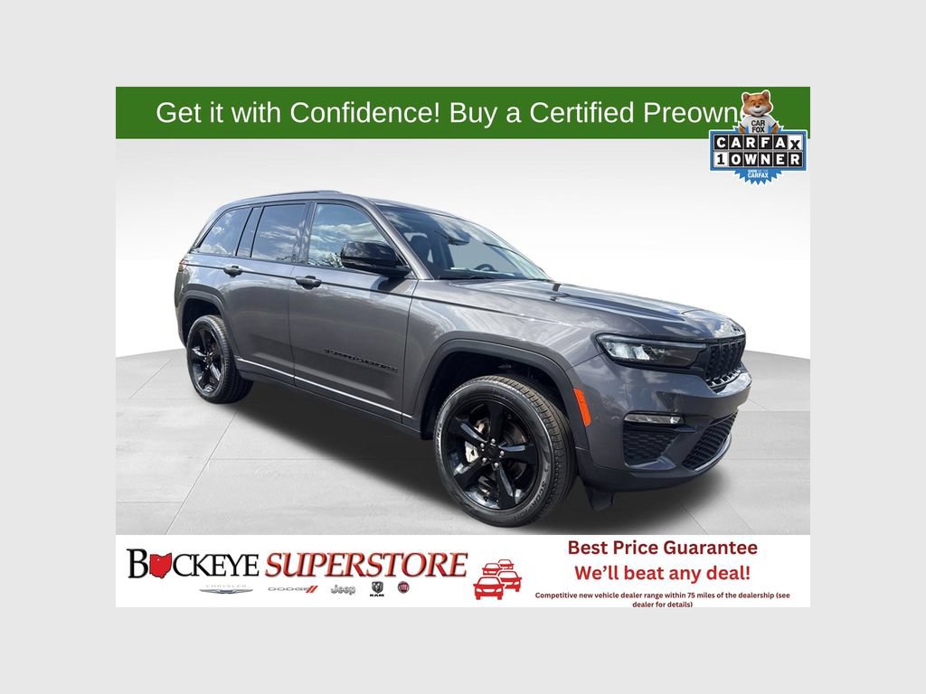 Used 2024 Jeep Grand Cherokee Limited w/ Black Appearance Package