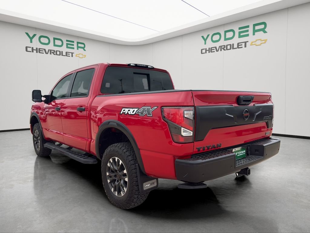Used 2021 Nissan Titan PRO-4X w/ Pro-4x Convenience Package AWD/4WD image 10