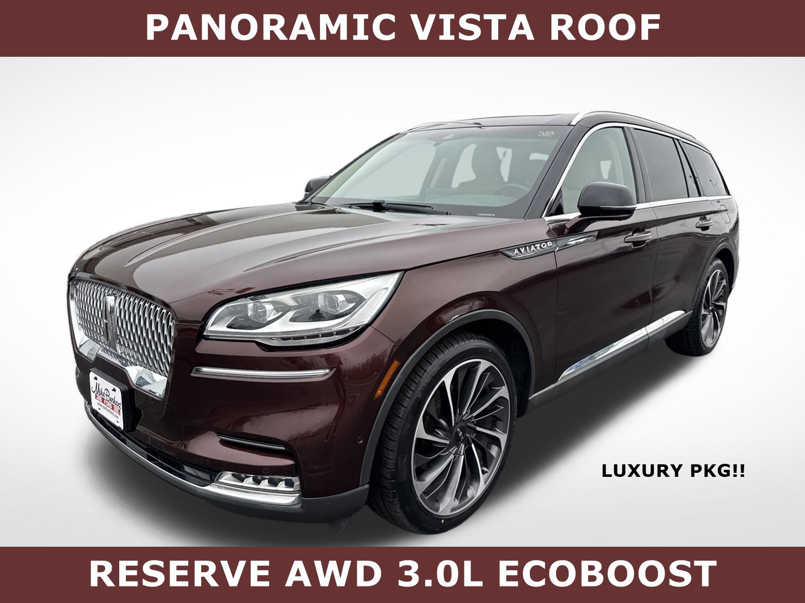 Used 2020 Lincoln Aviator Reserve w/ Equipment Group 202A image 1