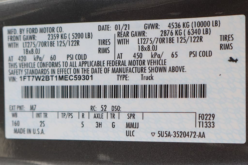 Used 2021 Ford F250 XLT w/ XLT Premium Package AWD/4WD image 64