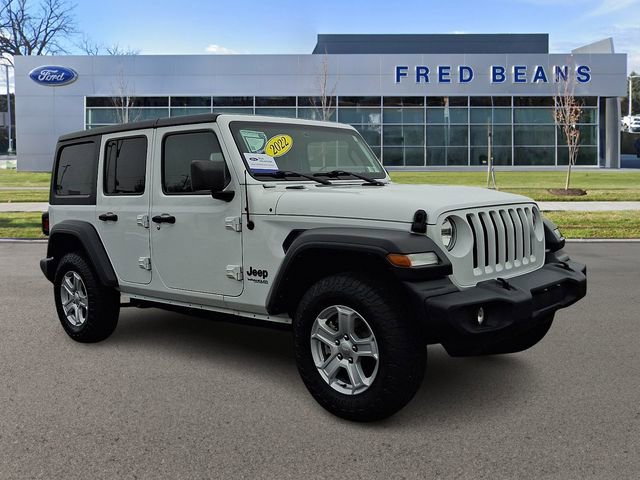 Used 2022 Jeep Wrangler Unlimited Sport image 1