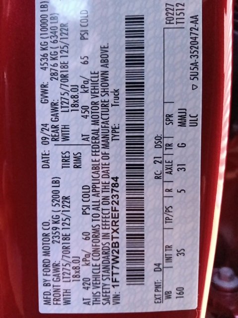 Used 2024 Ford F250 XLT w/ 360-Degree Camera Package image 34