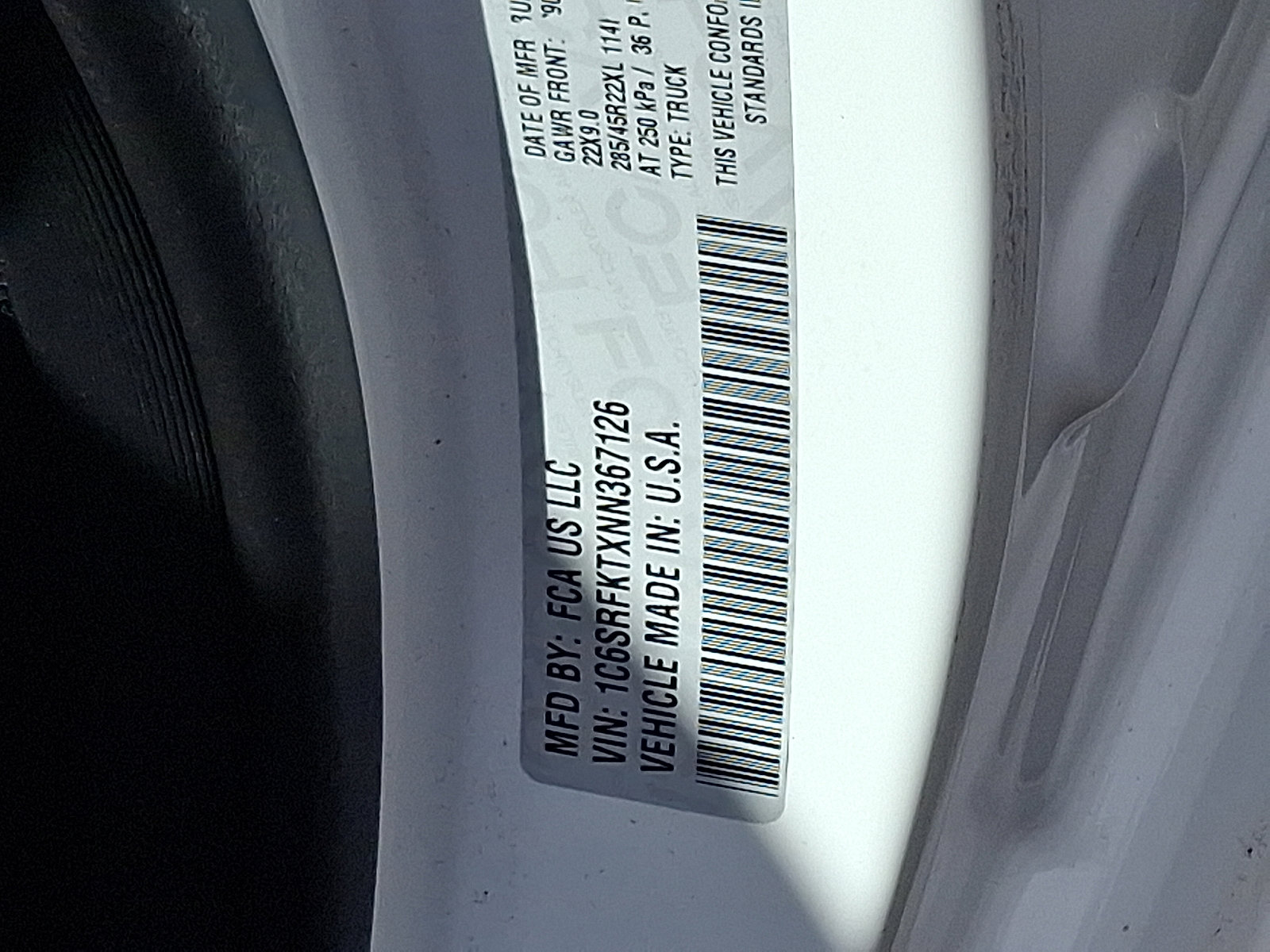 Certified 2022 RAM 1500 Limited w/ Bed Utility Group image 26