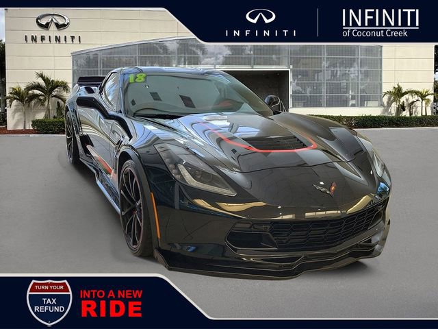 Used 2018 Chevrolet Corvette Grand Sport image 1