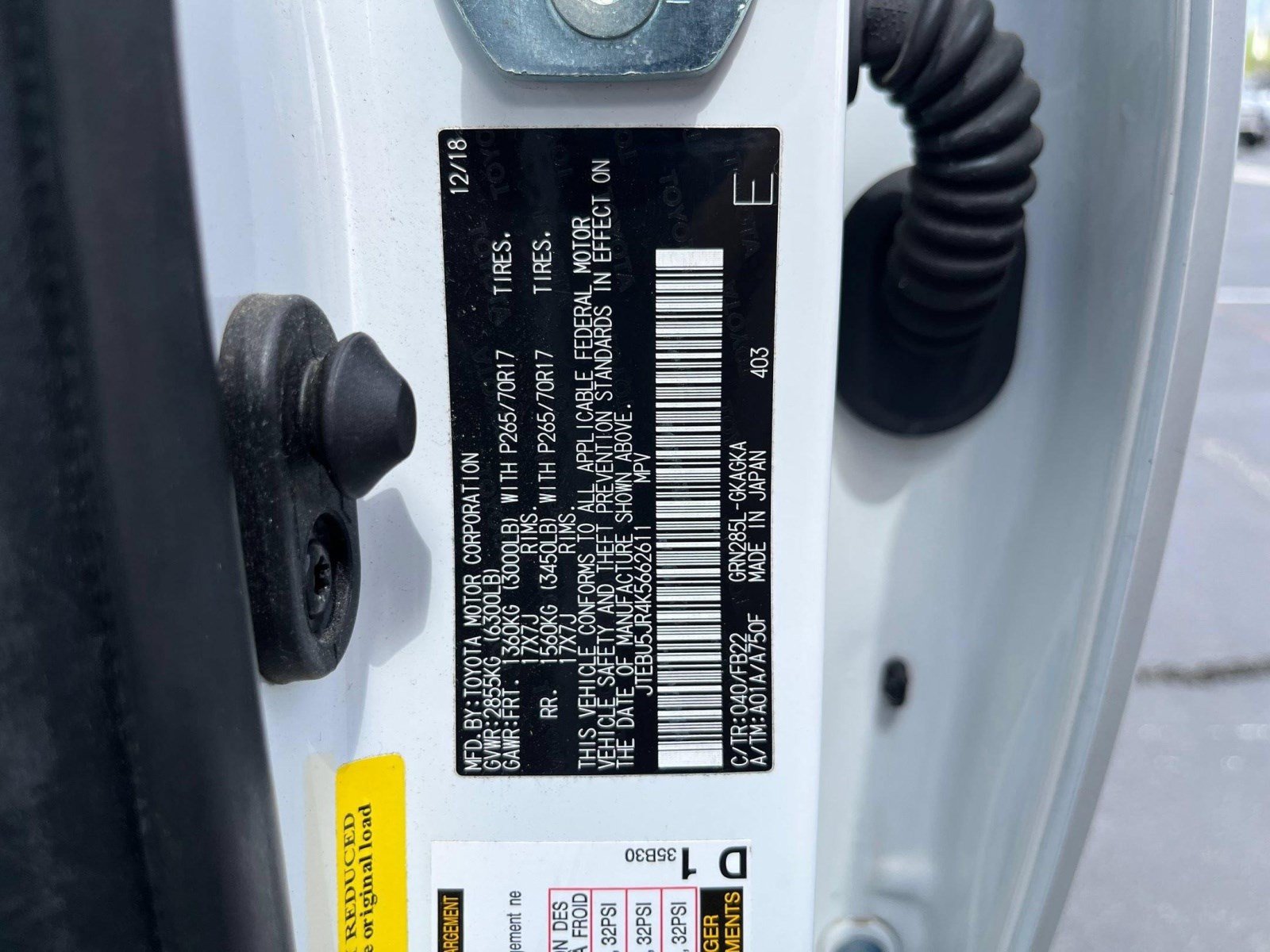 Certified 2019 Toyota 4Runner SR5 AWD/4WD image 33