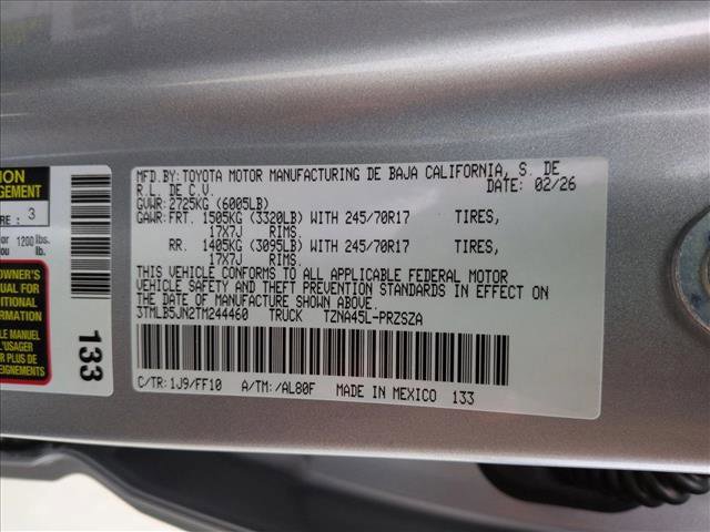 New 2026 Toyota Tacoma SR5 image 17