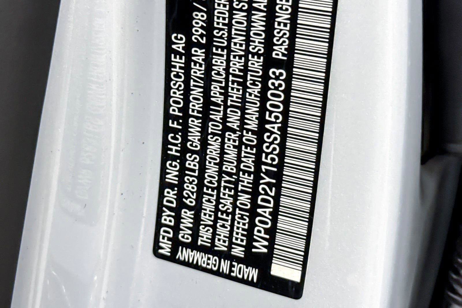 New 2025 Porsche Taycan GTS image 97